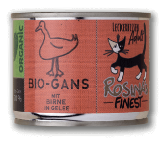 Bio-Gans mit Birne in Gelée, 200 g Dose